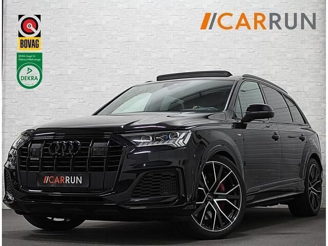 Zwart Gebruikt 2021 Audi Q7 Ambiente SUV | € 99.950 (Iets duurder) - Afbeelding 1/4