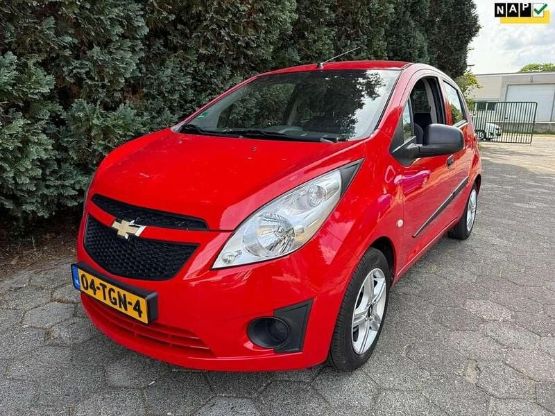 Rood Gebruikt 2012 Chevrolet Spark LS Hatchback | € 3.250 (Eerlijke prijs) - Afbeelding 1/4