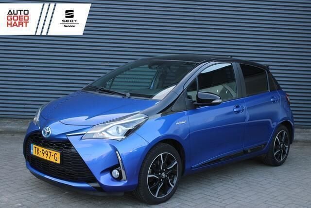 Blauw Gebruikt 2018 Toyota Yaris Hatchback | € 14.895 (Eerlijke prijs) - Afbeelding 1/4