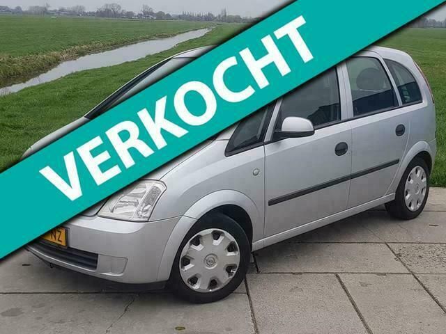 Grijs Gebruikt 2003 Opel Meriva MPV | € 895 - Afbeelding 1/4