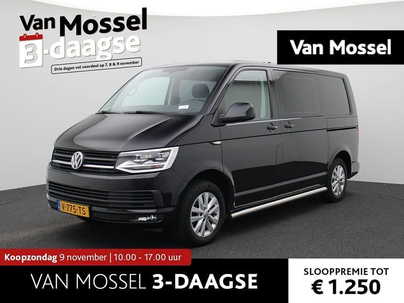 Zwart Gebruikt 2019 VW T6.1 Highline Van | € 26.400 (Eerlijke prijs) - Afbeelding 1/4