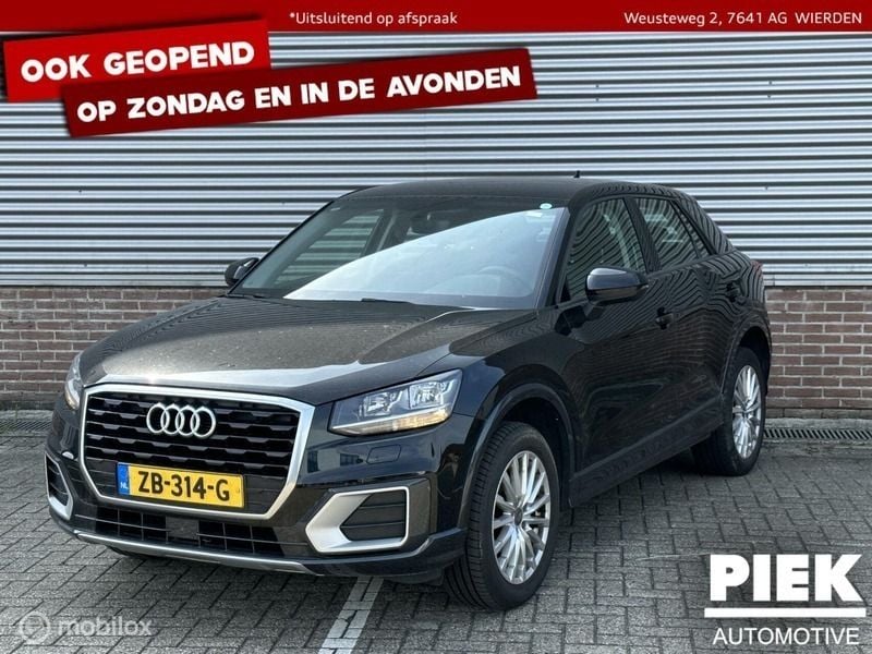 Zwart Gebruikt 2019 Audi Q2 Sport SUV | € 14.999 (Goede deal) - Afbeelding 1/3