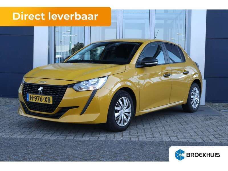 Geel Gebruikt 2020 Peugeot 208 Hatchback | € 10.900 (Goede deal) - Afbeelding 1/4
