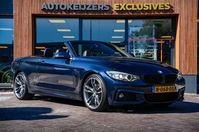 Blauw Gebruikt 2016 BMW 428 M Sport Cabriolet | € 27.900 (Eerlijke prijs) - Afbeelding 1/4