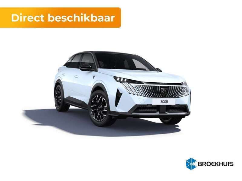Wit Nieuw 2025 Peugeot 3008 GTi SUV | € 47.400 (Goede deal) - Afbeelding 1/4