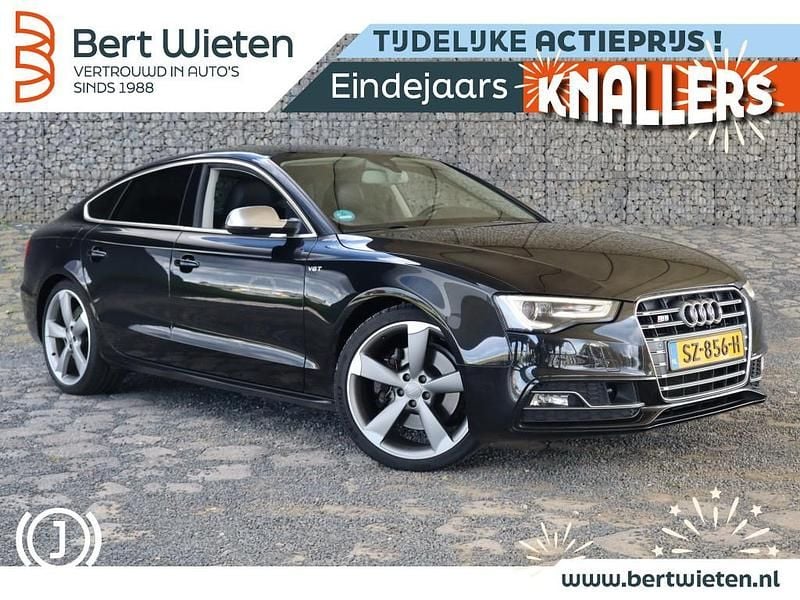 Zwart Gebruikt 2012 Audi S5 Sportback S-Line Hatchback | € 19.790 - Afbeelding 1/3