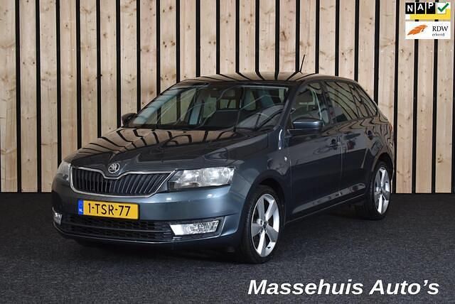 Grijs Occasion 2014 Skoda Rapid Business Line Hatchback | € 5.950 (Eerlijke prijs) - Afbeelding 1/4
