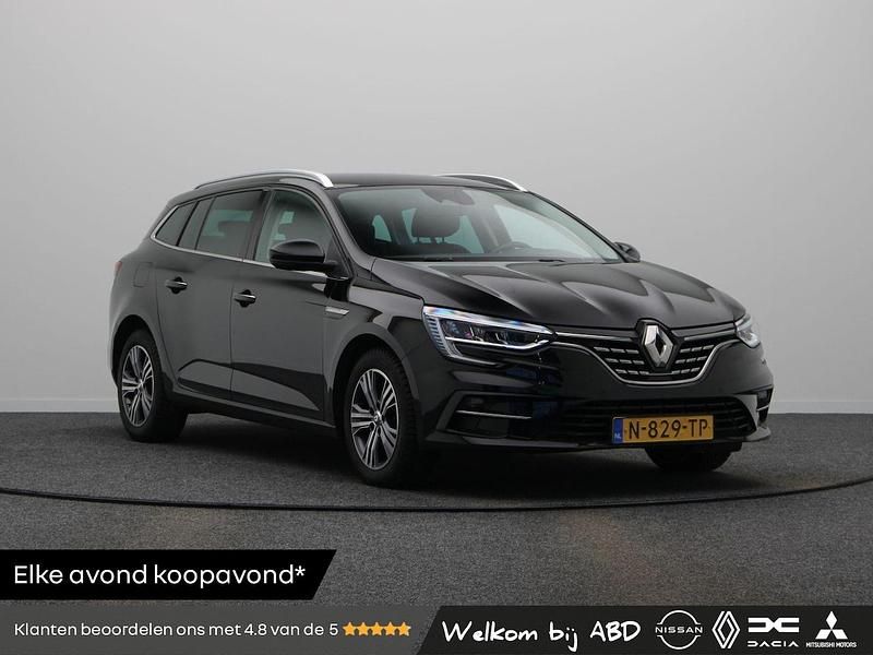Zwart Occasion 2022 Renault Mégane GrandTour Intens Stationwagen | € 15.945 (Eerlijke prijs) - Afbeelding 1/3