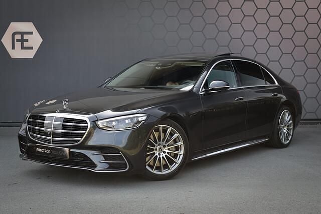 Grijs Gebruikt 2021 Mercedes S500 AMG line Sedan | € 94.800 (Eerlijke prijs) - Afbeelding 1/4