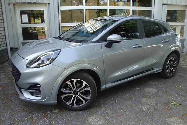 Grijs Occasion 2021 Ford Puma ST-Line X SUV | € 23.400 (Eerlijke prijs) - Afbeelding 1/4