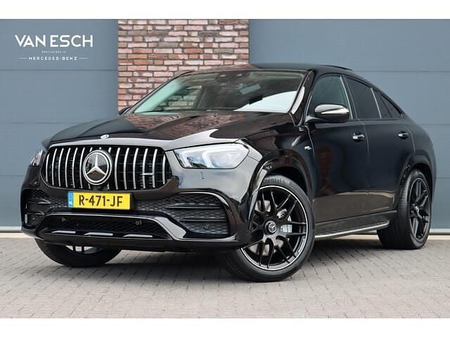 Zwart Gebruikt 2021 Mercedes GLE53 AMG Premium Plus Coupé | € 95.000 (Eerlijke prijs) - Afbeelding 1/4