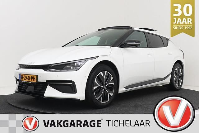 Wit Gebruikt 2021 Kia EV6 4 SUV | € 28.899 (Iets duurder) - Afbeelding 1/4