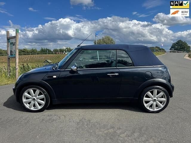 Zwart Gebruikt 2006 Mini Cooper Cabriolet Pepper Cabriolet | € 4.295 (Eerlijke prijs) - Afbeelding 1/4