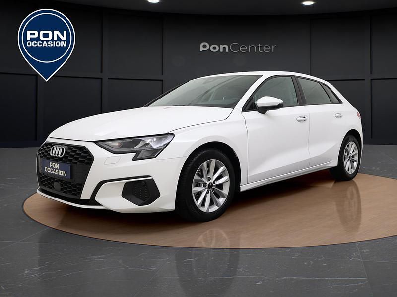 Wit Gebruikt 2022 Audi A3 Sportback Comfort Hatchback | € 23.950 (Super prijs) - Afbeelding 1/3