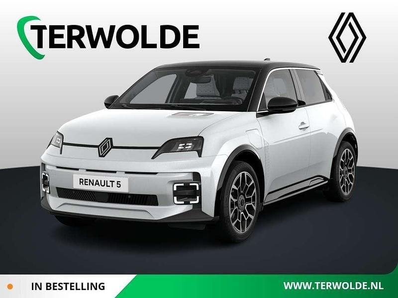 Wit Nieuw 2025 Renault R5 Hatchback | € 37.090 (Duur) - Afbeelding 1/3