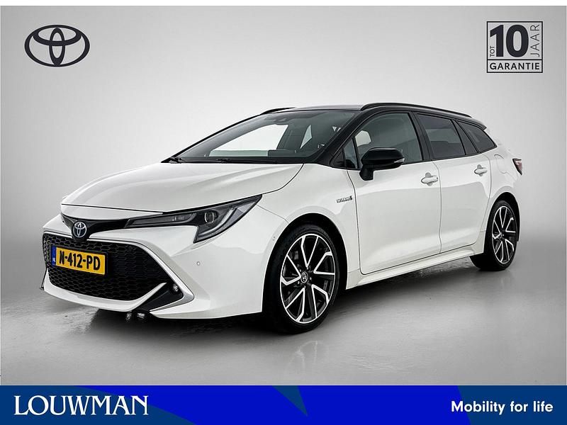 Wit parelmoer Gebruikt 2019 Toyota Corolla Executive Stationwagen | € 23.445 (Eerlijke prijs) - Afbeelding 1/4