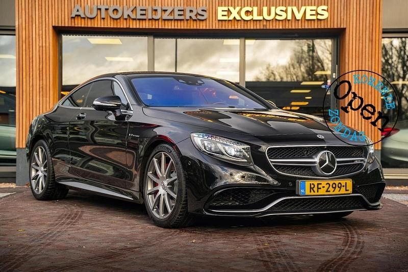 Zwart, metallic lak Gebruikt 2017 Mercedes S63 AMG AMG Coupé | € 65.900 (Eerlijke prijs) - Afbeelding 1/4