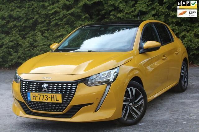 Geel Gebruikt 2020 Peugeot 208 Allure Hatchback | € 12.495 (Duur) - Afbeelding 1/4