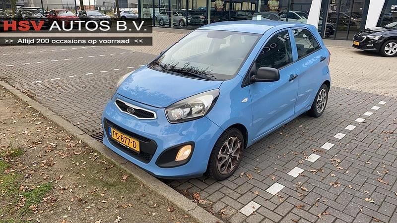 Blauw Gebruikt 2011 Kia Picanto Hatchback | € 3.999 (Eerlijke prijs) - Afbeelding 1/4