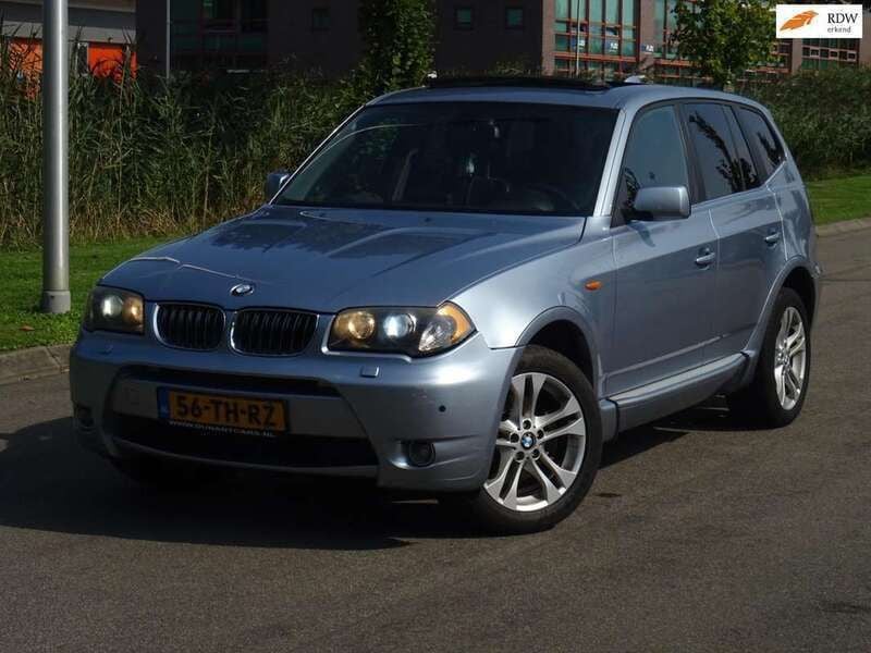 Blauw, metallic lak Gebruikt 2005 BMW X3 Executive SUV | € 2.499 (Super prijs) - Afbeelding 1/4