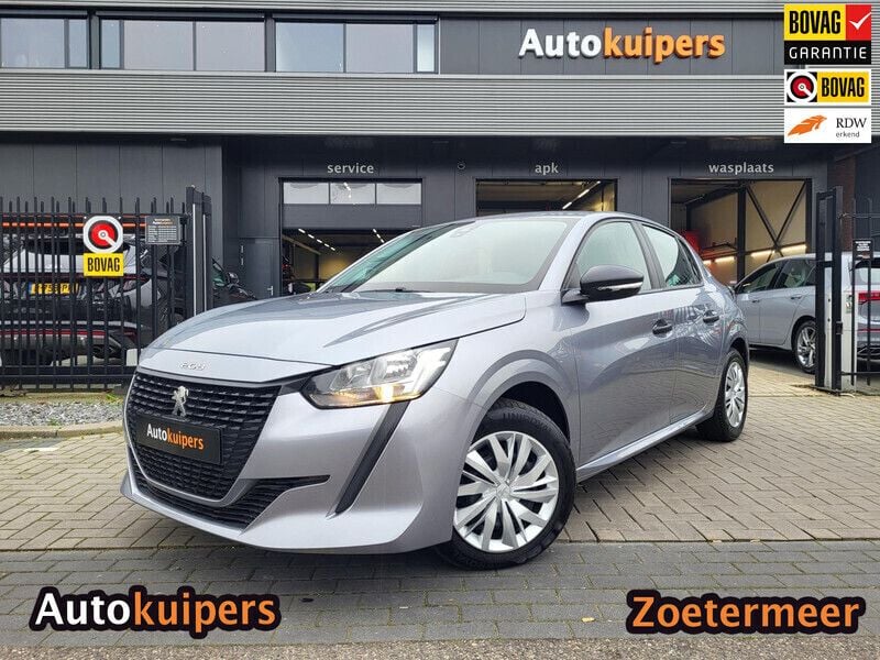 Grijs, metallic lak Gebruikt 2020 Peugeot 208 Active Hatchback | € 11.450 (Super prijs) - Afbeelding 1/4