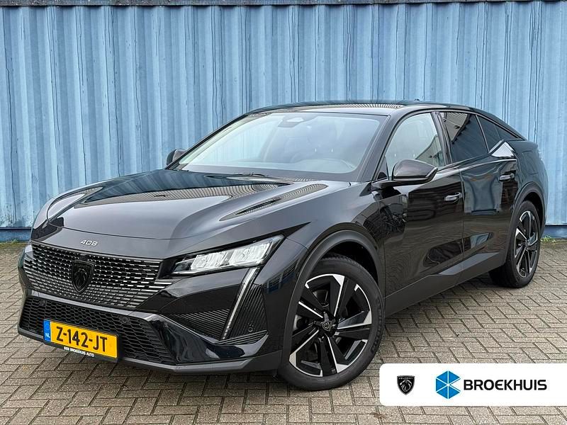 Zwart Gebruikt 2024 Peugeot 408 Allure Sedan | € 31.495 (Duur) - Afbeelding 1/4