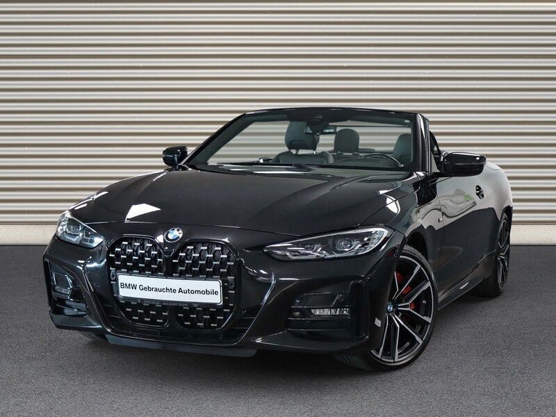 Zwart Gebruikt 2022 BMW 430 Cabriolet M Sport Cabriolet | € 57.900 - Afbeelding 1/4