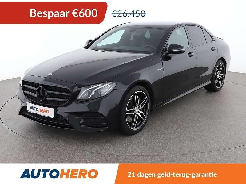 Zwart Gebruikt 2016 Mercedes E200 AMG line Sedan | € 26.049 (Eerlijke prijs) - Afbeelding 1/3