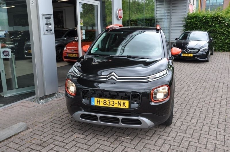 Zwart Gebruikt 2018 Citroën C3 Aircross Shine SUV | € 12.850 (Eerlijke prijs) - Afbeelding 1/4