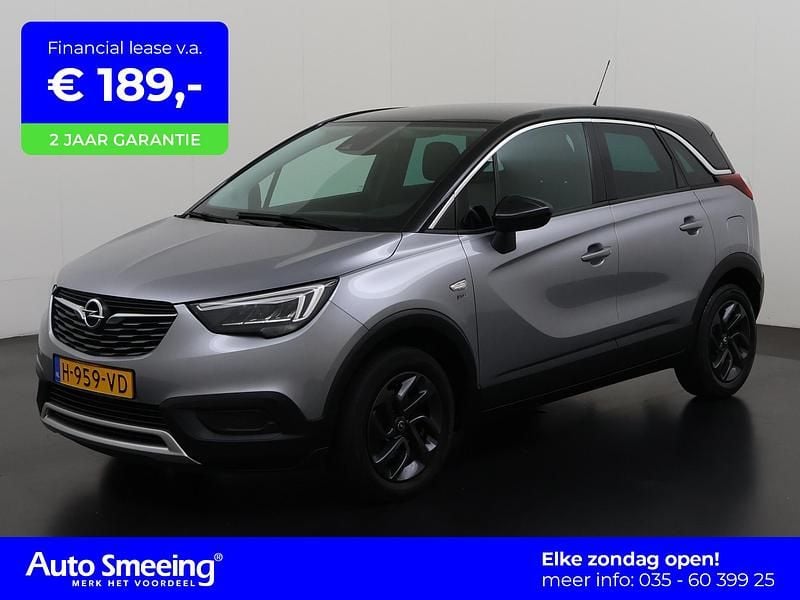 Grijs Gebruikt 2020 Opel Crossland X Edition SUV | € 14.690 (Eerlijke prijs) - Afbeelding 1/4