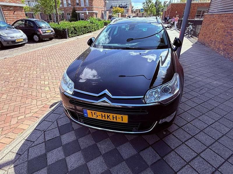 Zwart Gebruikt 2009 Citroën C5 Exclusive Stationwagen | € 2.850 (Goede deal) - Afbeelding 1/4