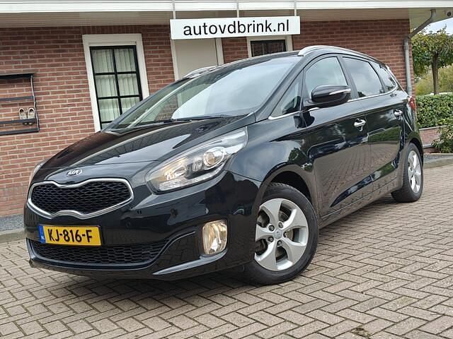 Zwart Occasion 2016 Kia Carens MPV | € 14.740 (Eerlijke prijs) - Afbeelding 1/4
