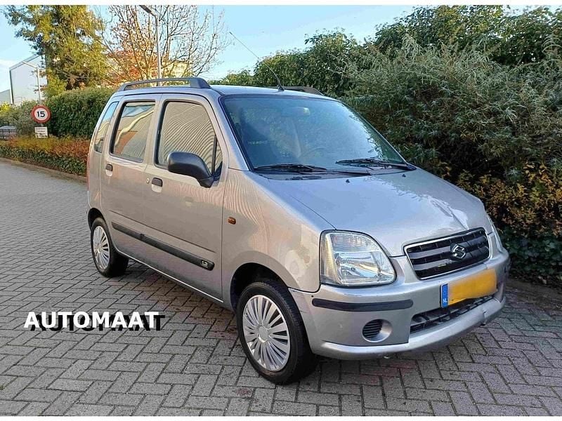 Grijs (metallic) Gebruikt 2004 Suzuki Wagon R+ GLX MPV | € 1.000 (Super prijs) - Afbeelding 1/4