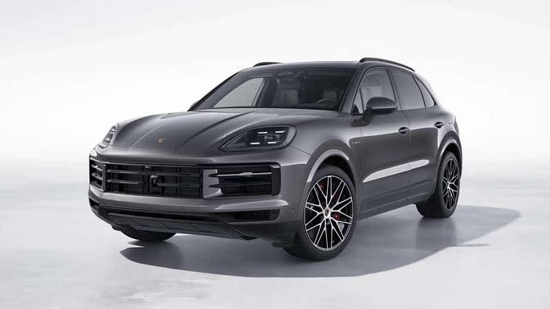Grijs Gebruikt 2024 Porsche Cayenne S E-Hybrid SUV | € 129.900 (Super prijs) - Afbeelding 1/4