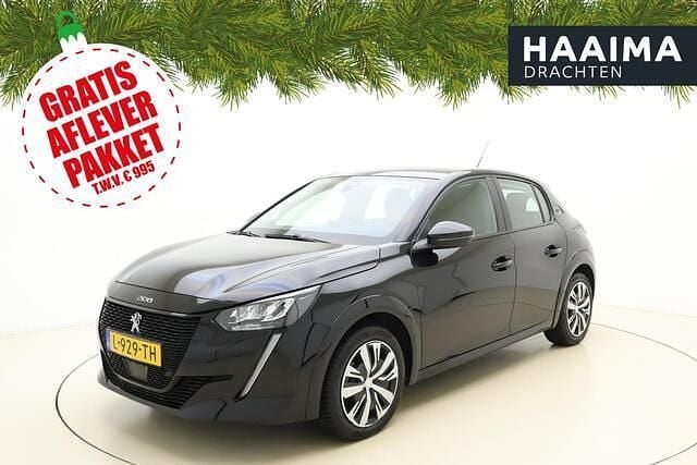 Zwart Gebruikt 2020 Peugeot e-208 Active Hatchback | € 13.950 (Goede deal) - Afbeelding 1/4