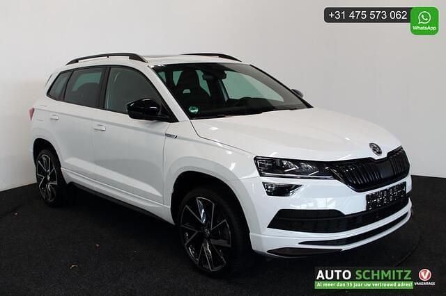 Wit Gebruikt 2022 Skoda Karoq Business Line SUV | € 30.950 (Eerlijke prijs) - Afbeelding 1/4