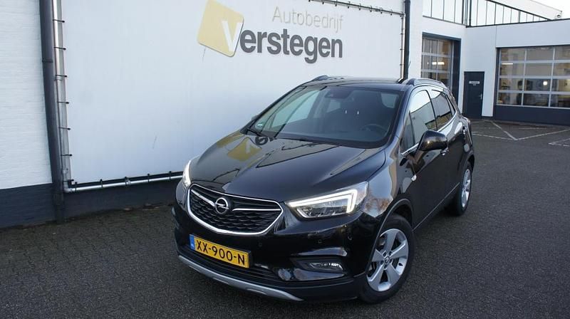 Zwart Gebruikt 2019 Opel Mokka X Innovation SUV | € 14.950 (Eerlijke prijs) - Afbeelding 1/4