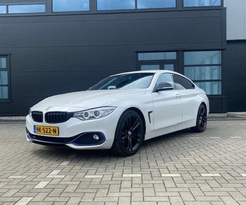 Wit Gebruikt 2015 BMW 420 Sport Line Sedan | € 15.999 (Eerlijke prijs) - Afbeelding 1/4
