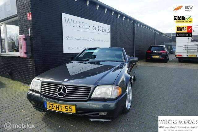 Zwart Gebruikt 1990 Mercedes SL300 Cabriolet | € 14.250 - Afbeelding 1/4