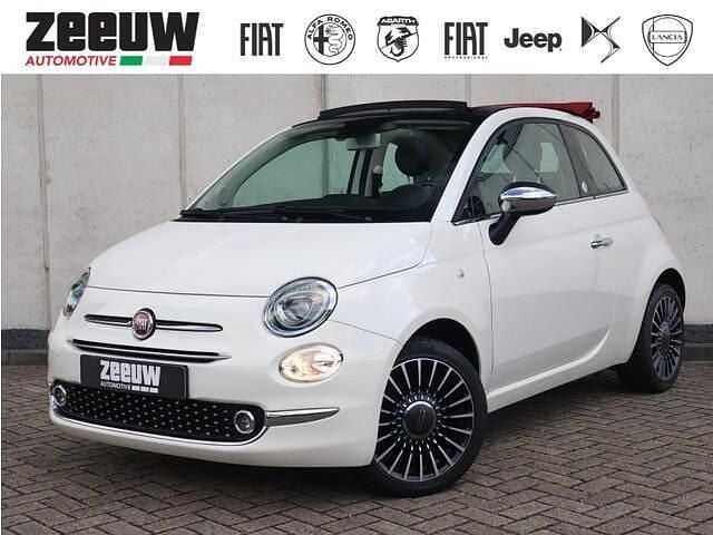 Wit Gebruikt 2018 Fiat 500 Mirror Cabriolet | € 11.900 (Eerlijke prijs) - Afbeelding 1/4