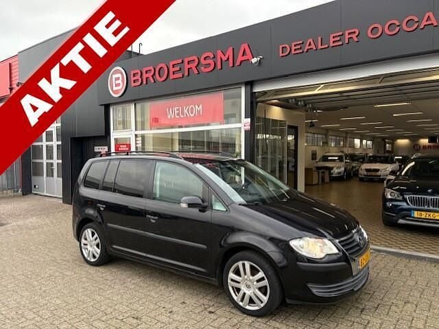 Zwart Gebruikt 2008 VW Touran MPV | € 3.250 (Goede deal) - Afbeelding 1/4