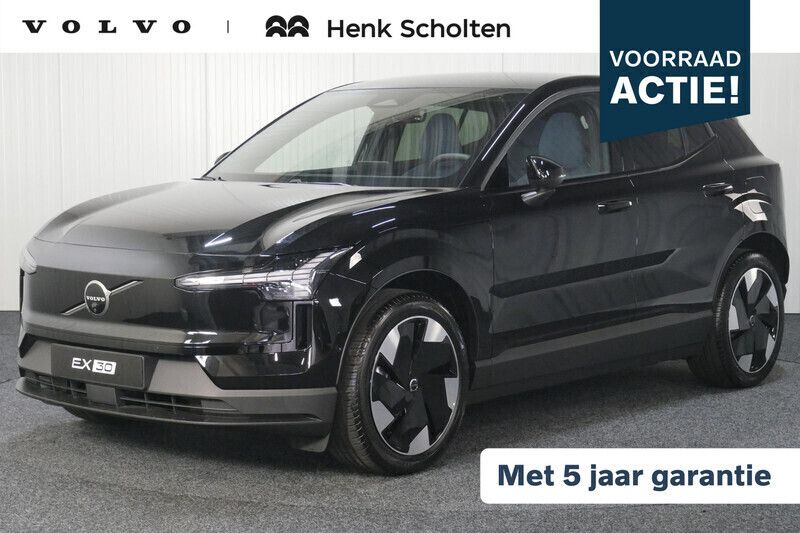 Zwart Nieuw 2025 Volvo EX30 Plus SUV | € 39.345 - Afbeelding 1/4