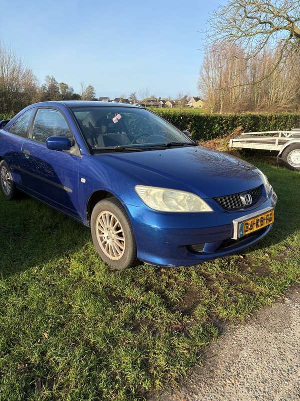 Blauw Gebruikt 2005 Honda Civic LS Coupé | € 3.500 (Eerlijke prijs) - Afbeelding 1/4