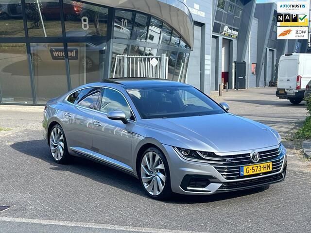 Grijs Gebruikt 2019 VW Arteon R-line Hatchback | € 25.500 (Eerlijke prijs) - Afbeelding 1/4