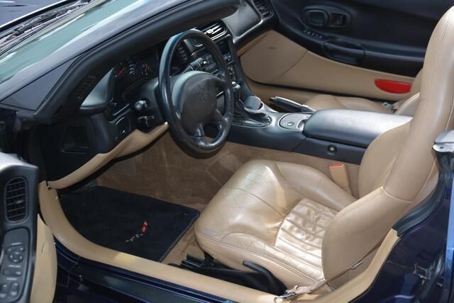 Occasion Chevrolet Corvette 343 PK (252 kW) 2001 Blauw Cabriolet