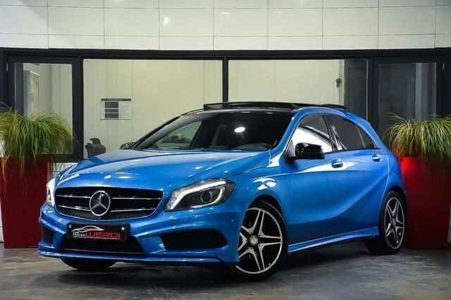 Blauw Gebruikt 2014 Mercedes A180 AMG Hatchback | € 19.950 - Afbeelding 1/4