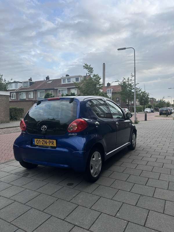 Blauw Gebruikt 2008 Toyota Aygo Hatchback | € 1.500 (Goede deal) - Afbeelding 1/4