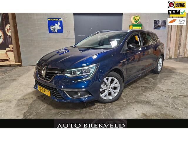 Blauw Occasion 2019 Renault Mégane GrandTour LIMITED Stationwagen | € 10.450 (Eerlijke prijs) - Afbeelding 1/4