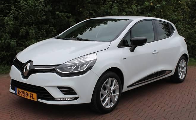 Wit Gebruikt 2019 Renault Clio IV LIMITED Hatchback | € 12.995 (Iets duurder) - Afbeelding 1/4