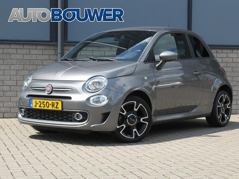 Grijs Gebruikt 2018 Fiat 500 Sport Hatchback | € 9.850 (Eerlijke prijs) - Afbeelding 1/4